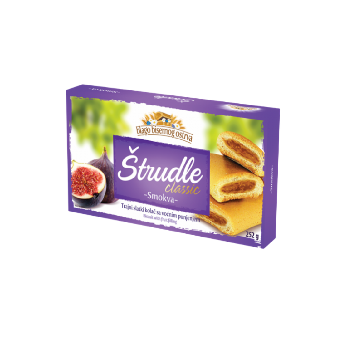 Blago Bisernog Ostrva - Strudle Smokva 252g