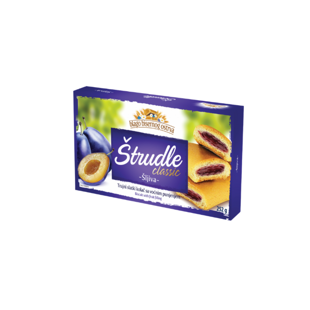 Blago Bisernog Ostrva - Strudle Sljiva 252g